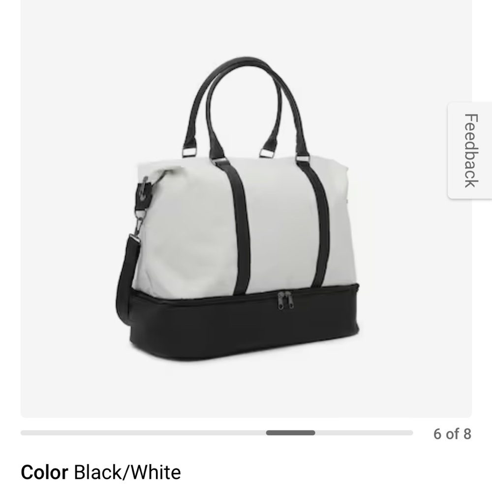 Never Used- Weekend Tote with Shoe Compartment